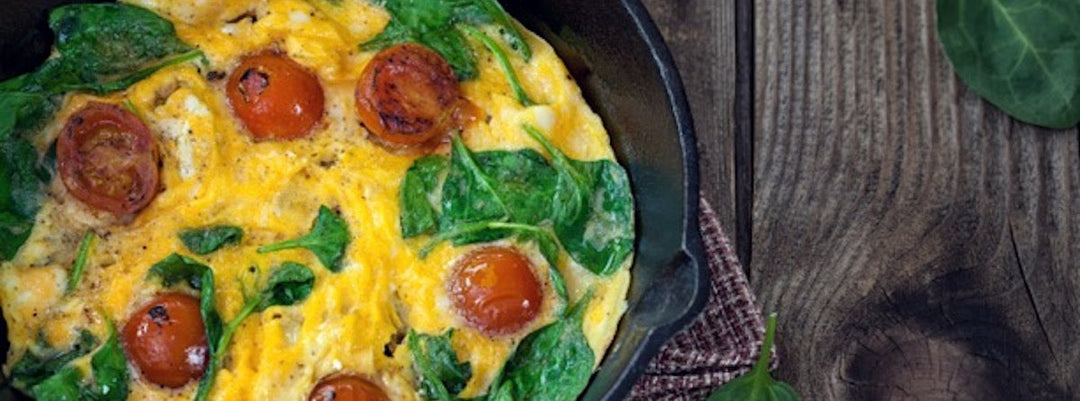 Colazione Keto: Frittata salata