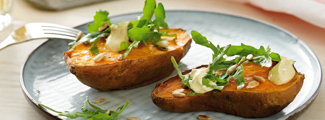 Patata dolce con verdure