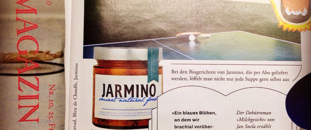 JARMINO sul ZEITmagazin