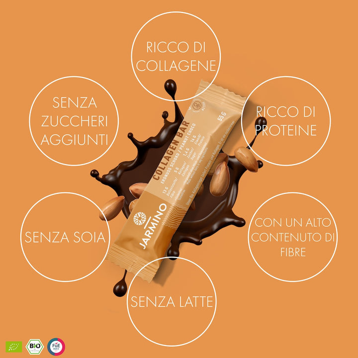 Barretta al collagene con arachidi