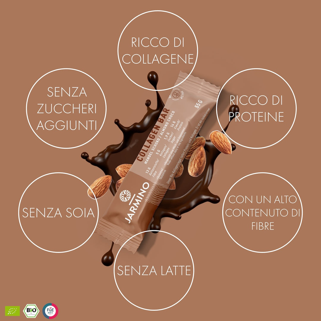 Barretta al collagene con mandorle