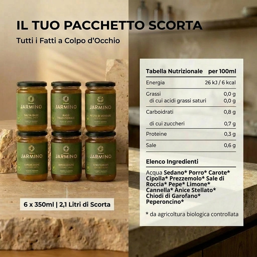 Pacchetto di degustazione brodi (4 x 350 ml)