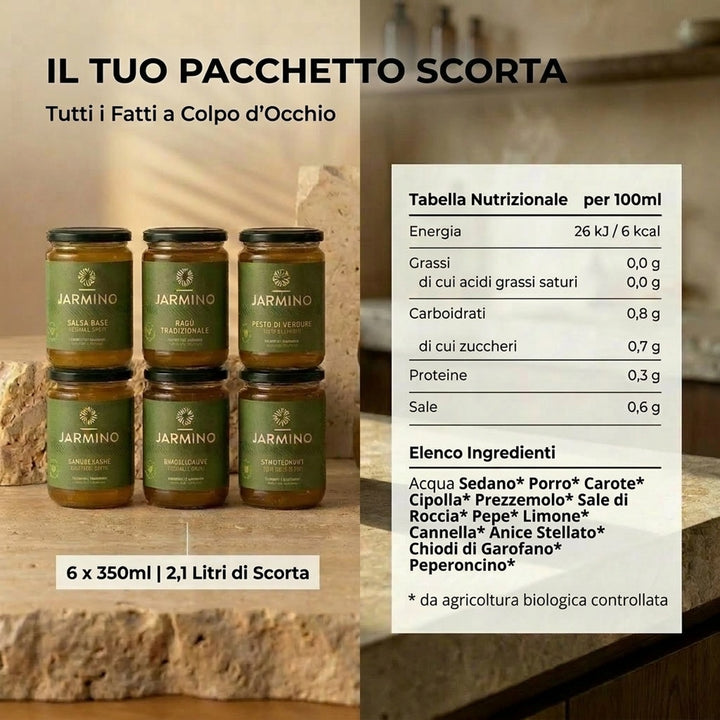 Pacchetto di degustazione brodi (4 x 350 ml)