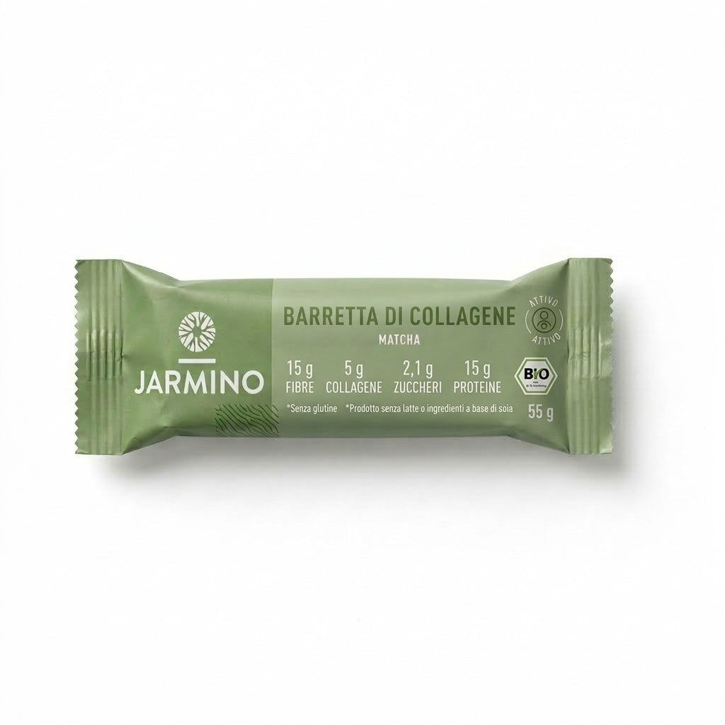 Barretta al collagene con matcha