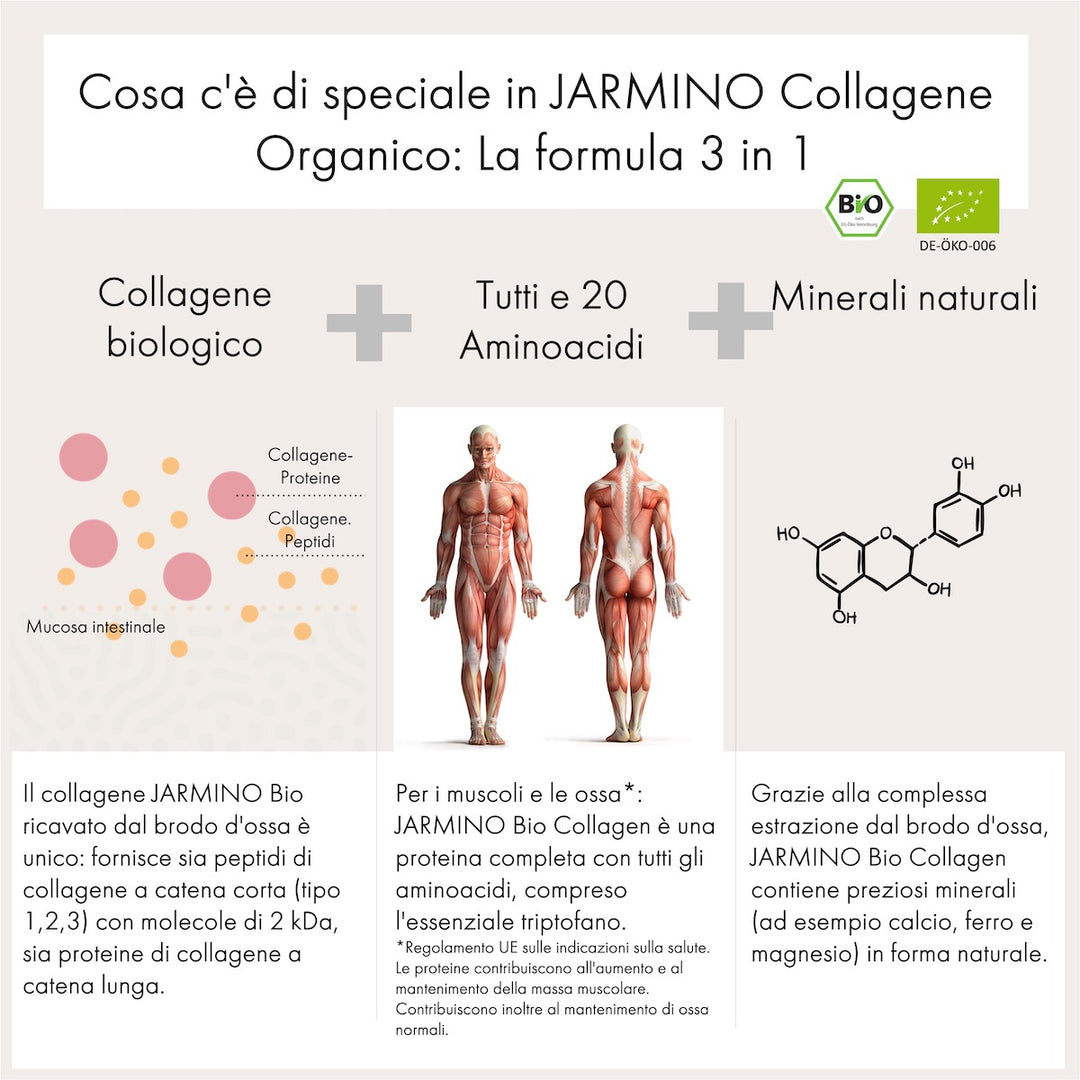 Collagene Organico + barretta di collagene GRATUITA