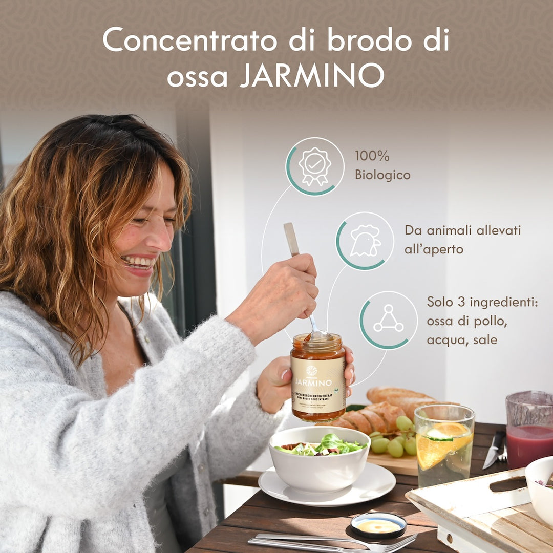 Brodo di ossa concentrato di pollo (200 g)