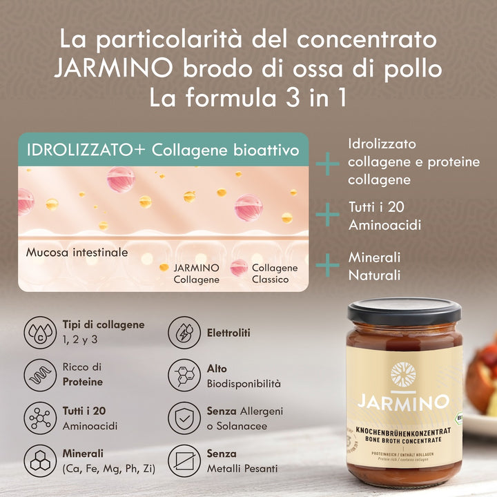 Brodo di ossa concentrato di pollo (200 g)