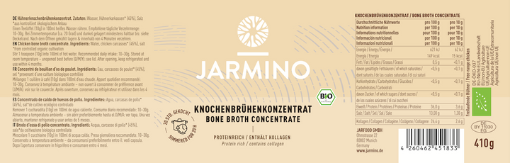Brodo di ossa concentrato di pollo (200 g)