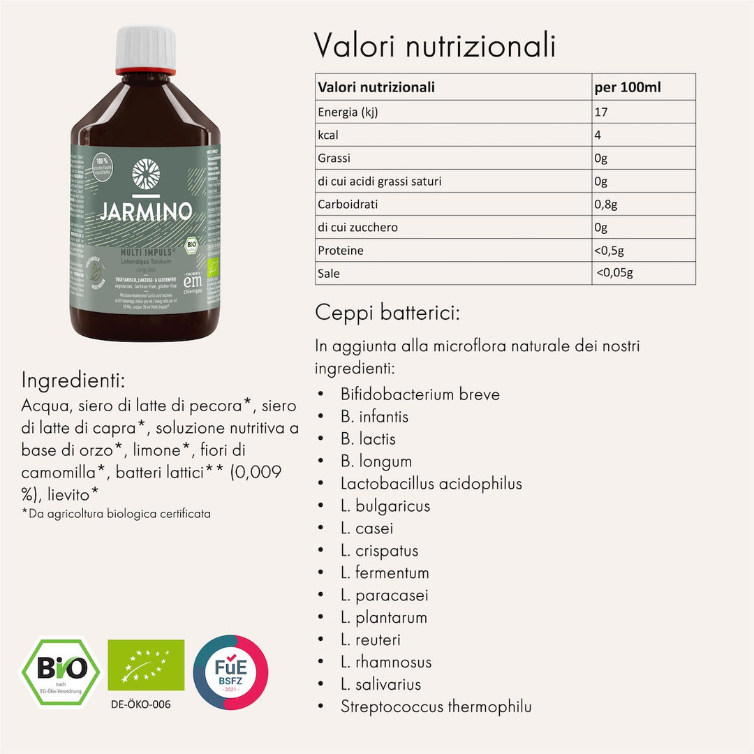 Tonico biologico Multi-Impuls® (500 ml)