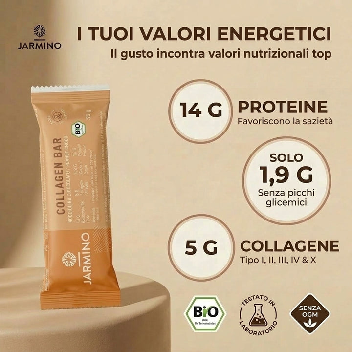 Barretta al collagene con arachidi