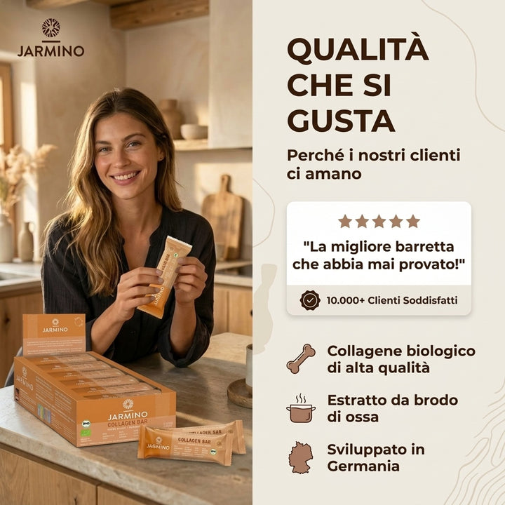 Barretta al collagene con arachidi
