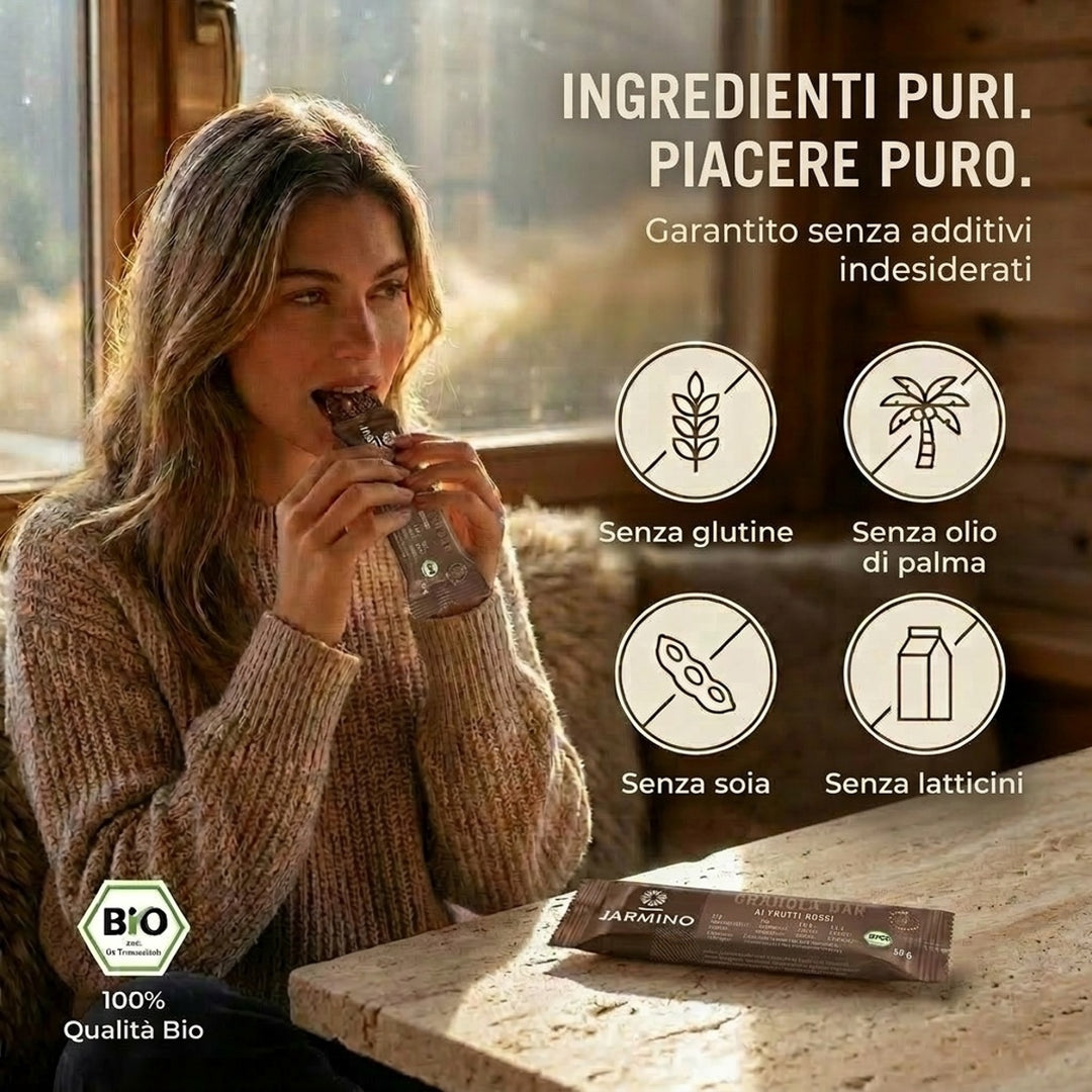 Barretta al collagene con brownie