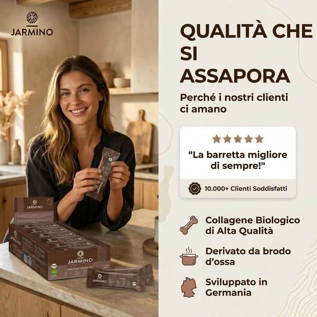 Barretta al collagene con brownie