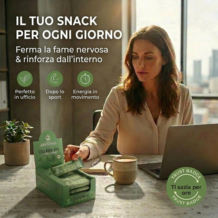 Barretta al collagene con matcha