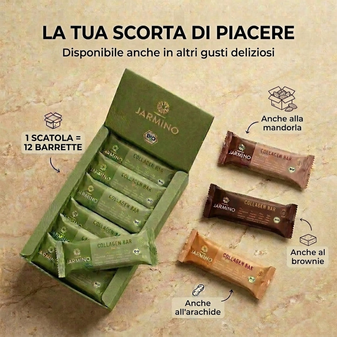 Barretta al collagene con matcha