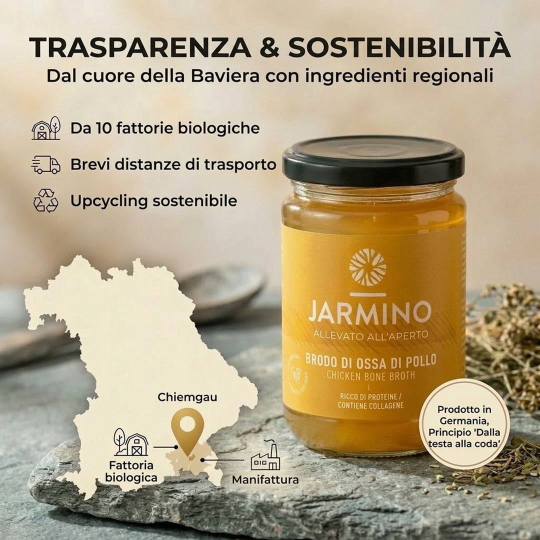 Brodo di ossa di pollo (6 x 350 ml)