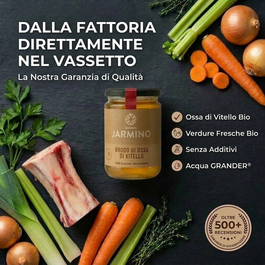 Brodo di ossa di vitello (6 x 350 ml)