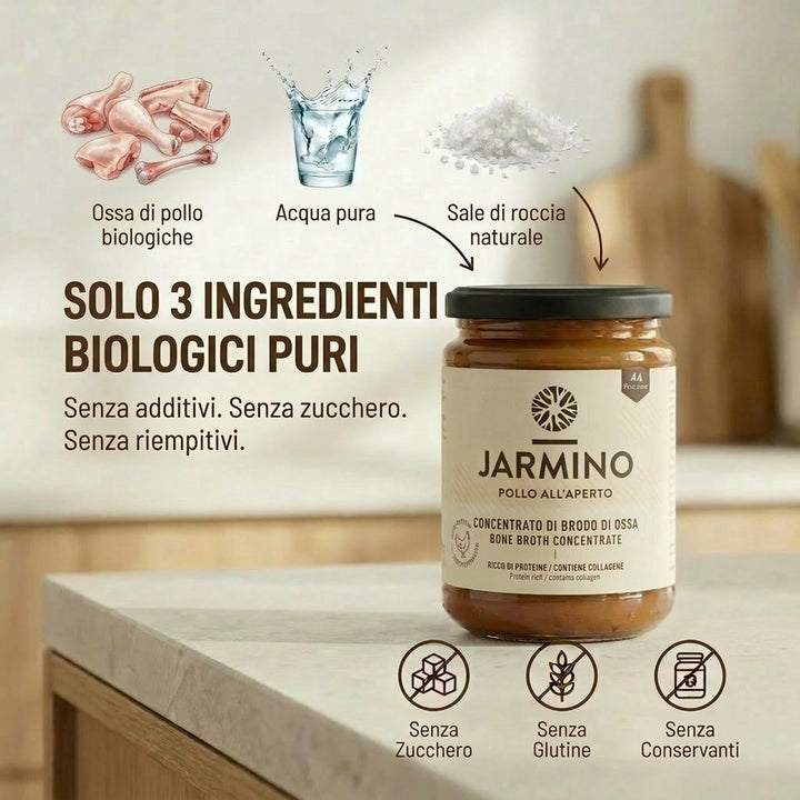 Brodo di ossa concentrato di pollo (410 g)