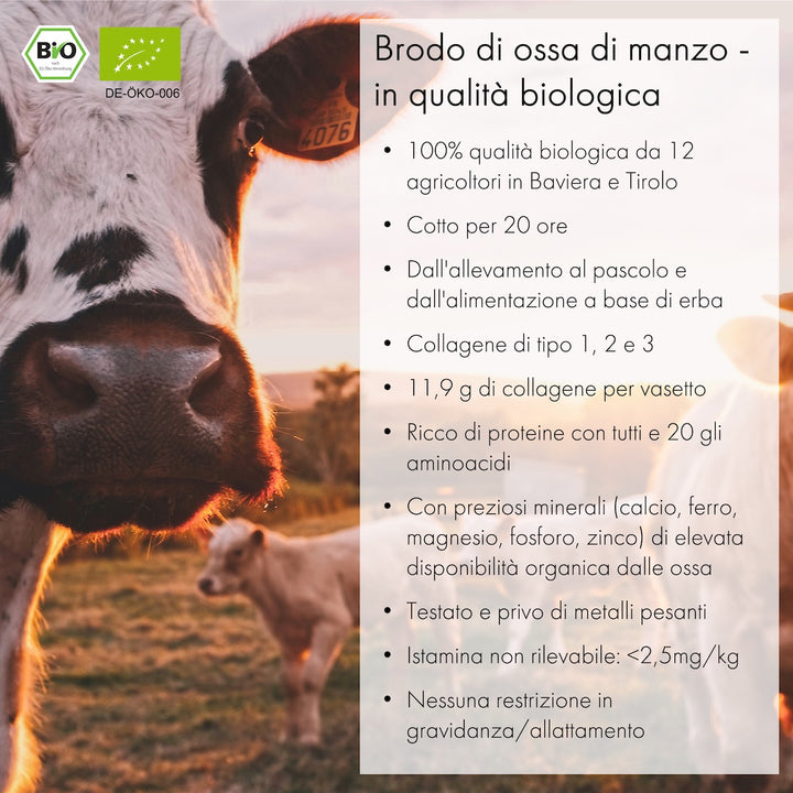 Brodo di ossa di manzo (6x 350ml)