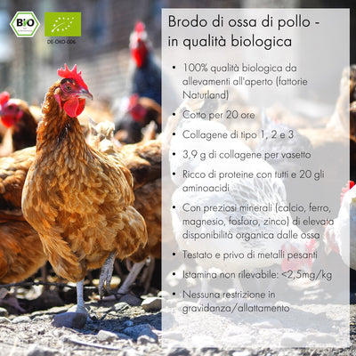 Brodo di ossa di pollo (6x 350ml)